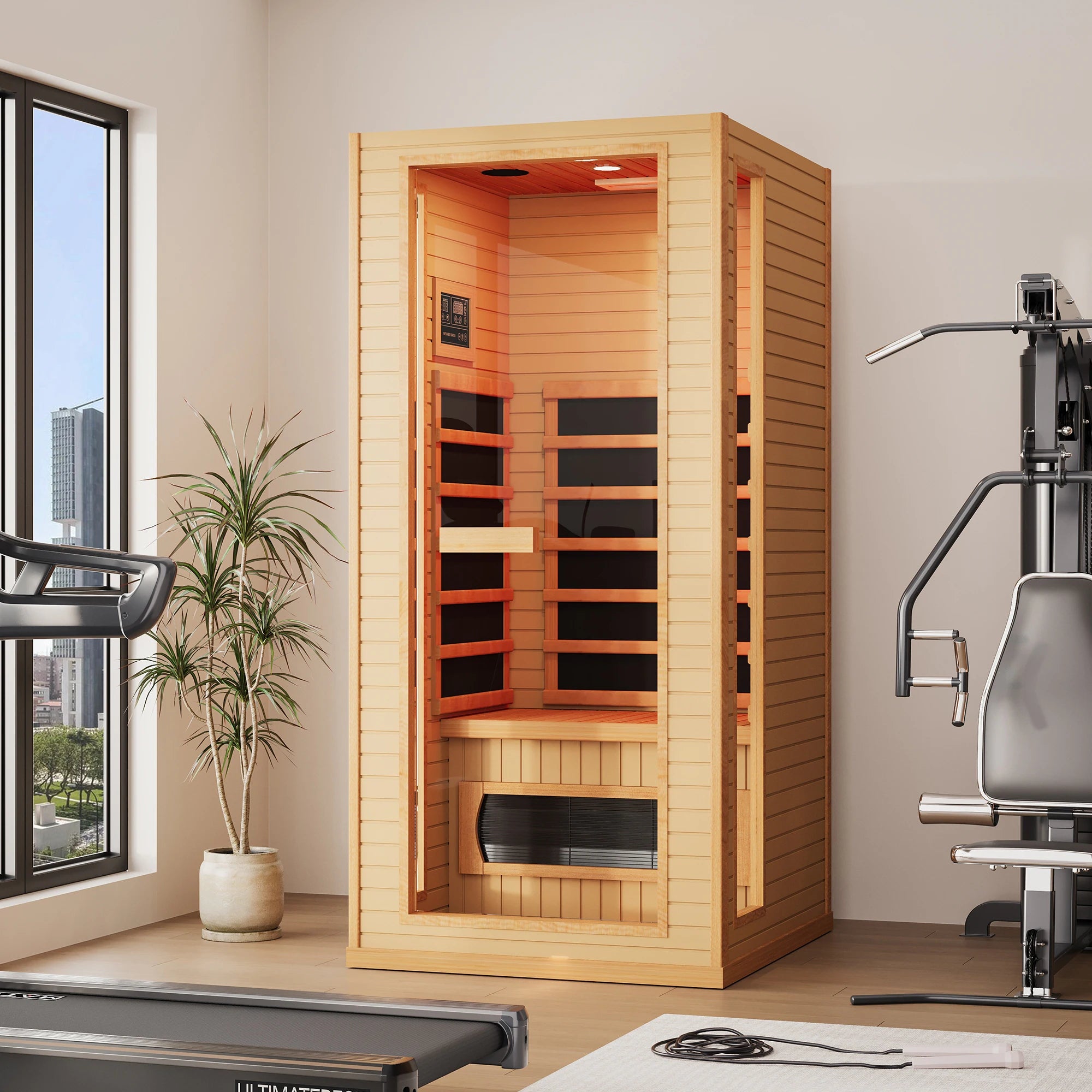 Infrared & Steam Sauna (Varied Sizes & Shapes)