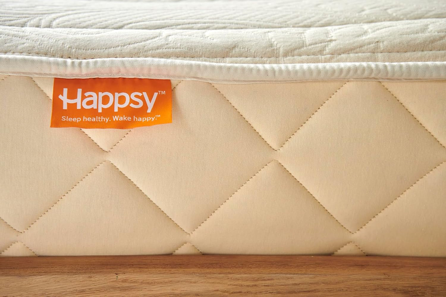 Organic King Mattress - 10 Inch Plush with Encased Coils - in Box for Pressure Relief & Comfortable Sleep - Naturally Cooling & Breathable Latex