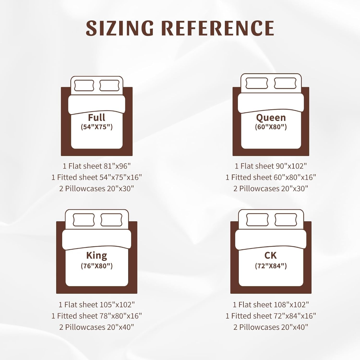 100% Cotton 1200 Thread Count Sheets Set Bedding Sets,Bed Sheet 4 Piece Sets,16 Inches Deep Pocket (White, Queen)