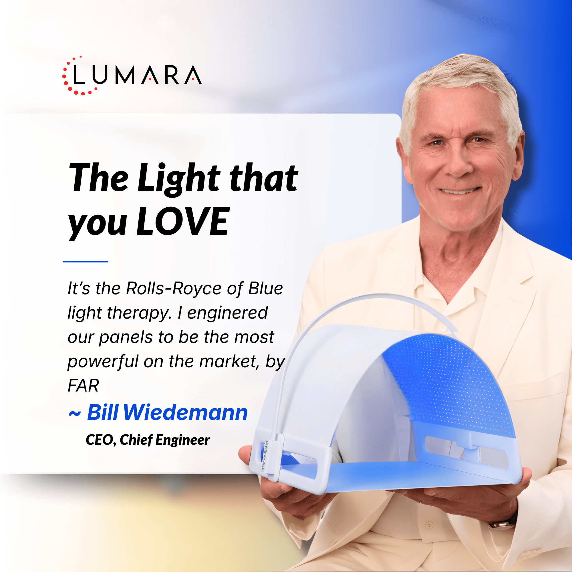 Illuminate Blue V1 | Blue Light Therapy Panel