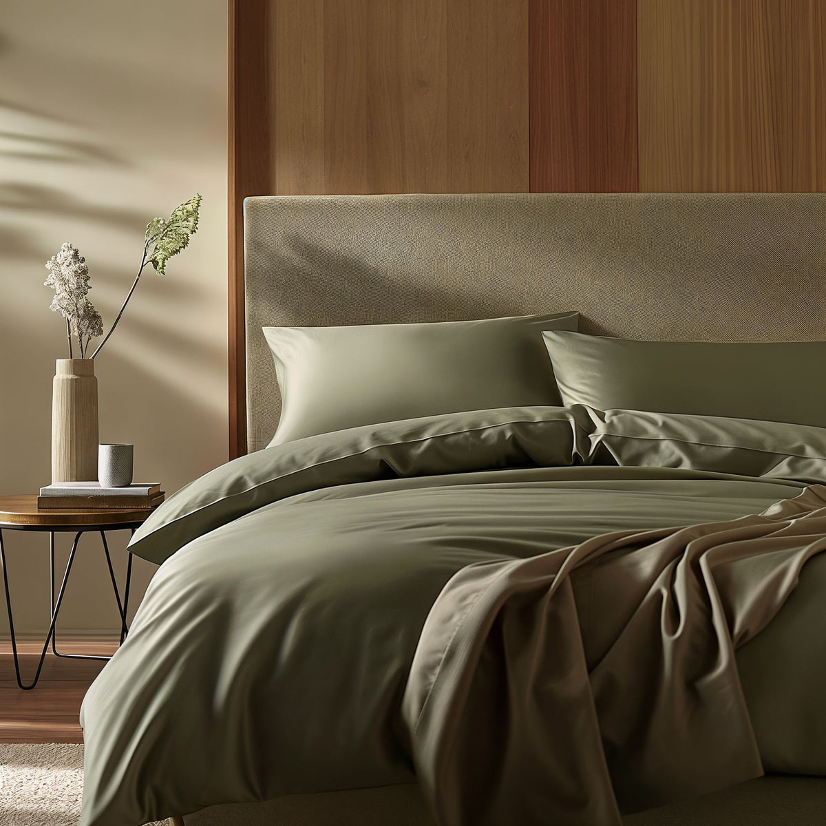 Luxe Australian Sateen Bedding Bundle - Italic Hotel-Grade Cotton