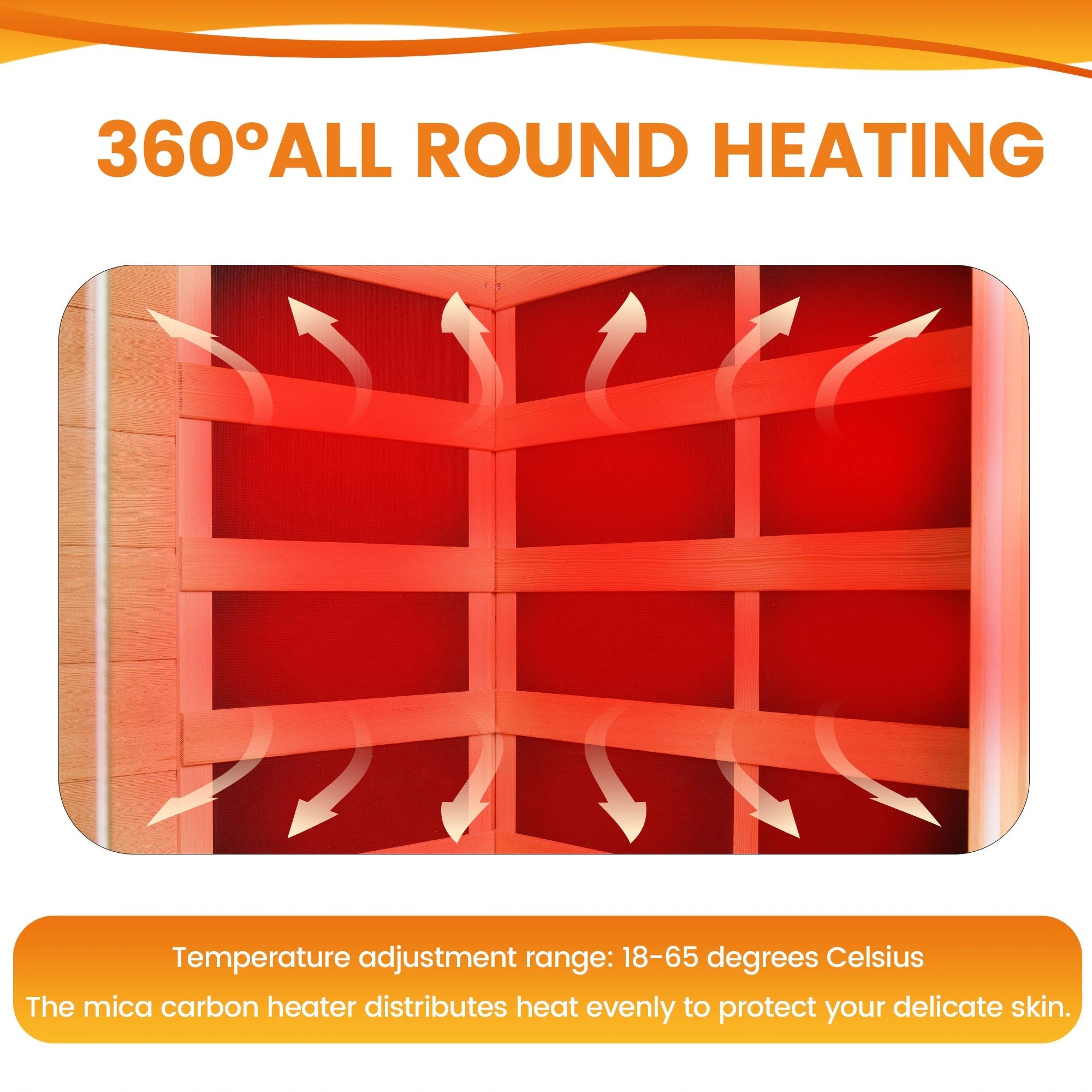 Infrared & Steam Sauna (Varied Sizes & Shapes)
