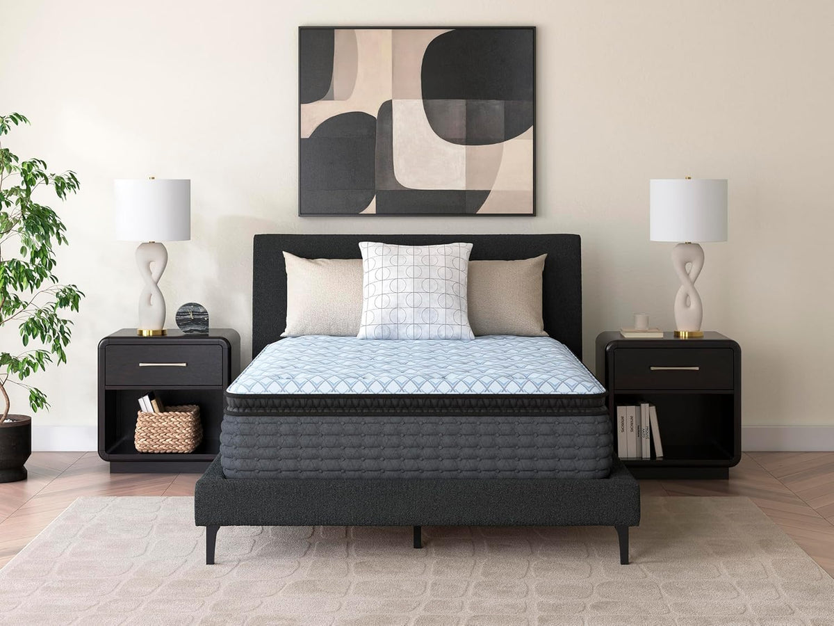 Signature Design by Ashley Hybrid Mattress, Plush King, Pillow Top