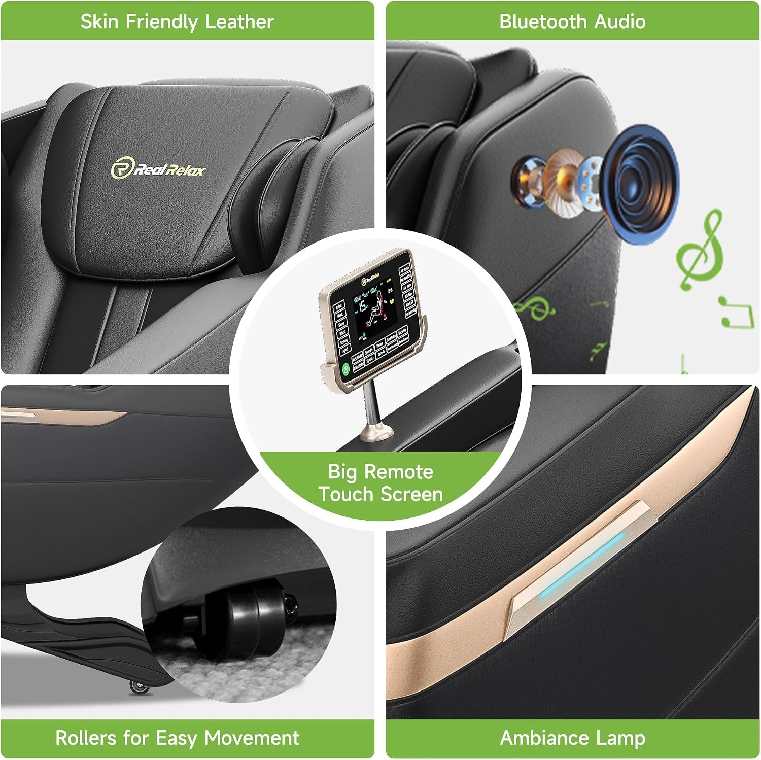Full Body Shiatsu Massage Chair for Home Relaxation
