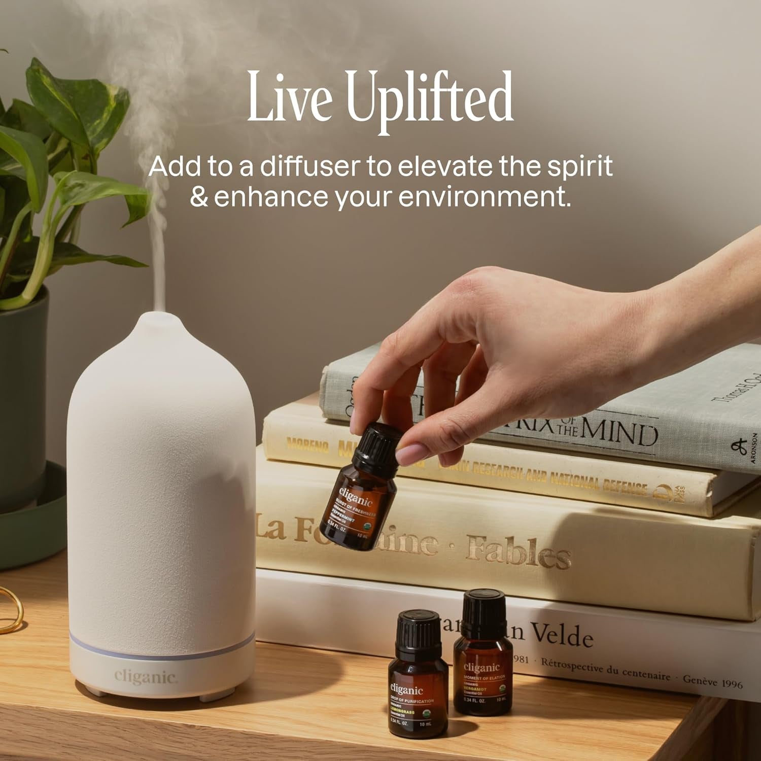 Organic Patchouli Essential Oil for Diffuser, 100% Pure,1 Fl Oz