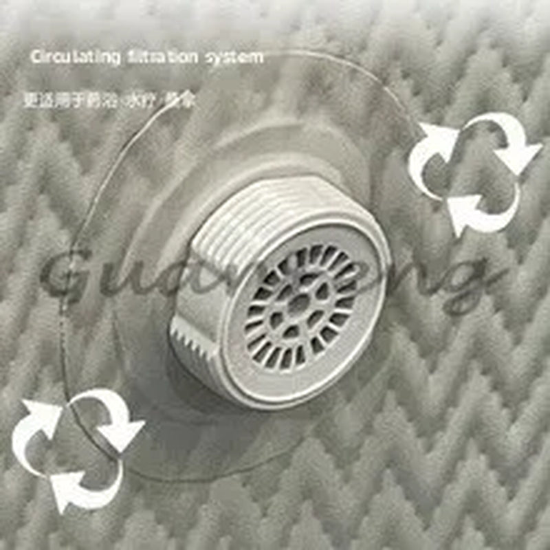 Heated Jacuzzi Inflatable Spa Outdoor Home Spa Pool Children'S Swimming Pool Health Pool Sauna Pool Pool