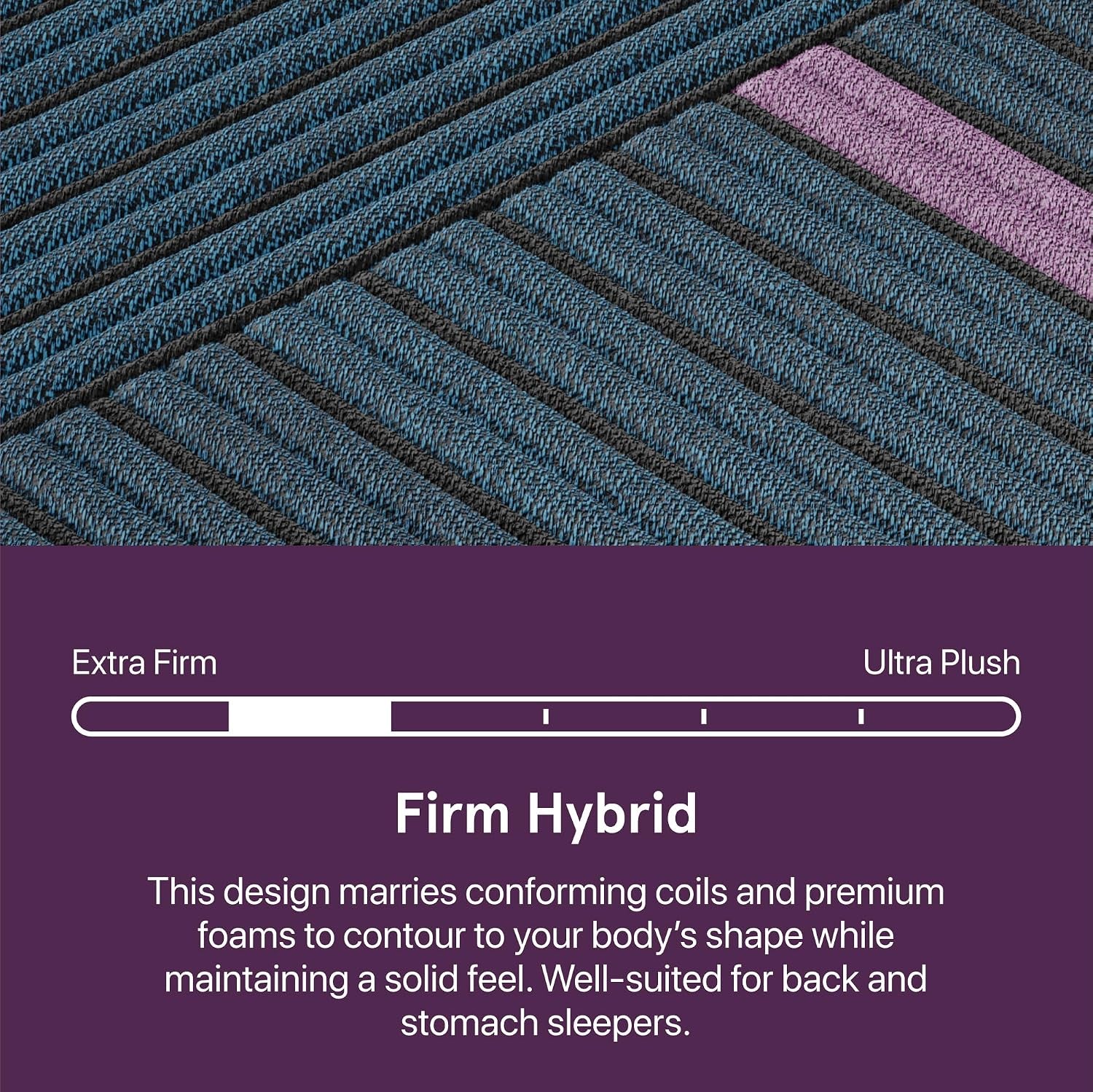 Beautyrest World Class Level Three Firm 13" Hybrid California King Mattress