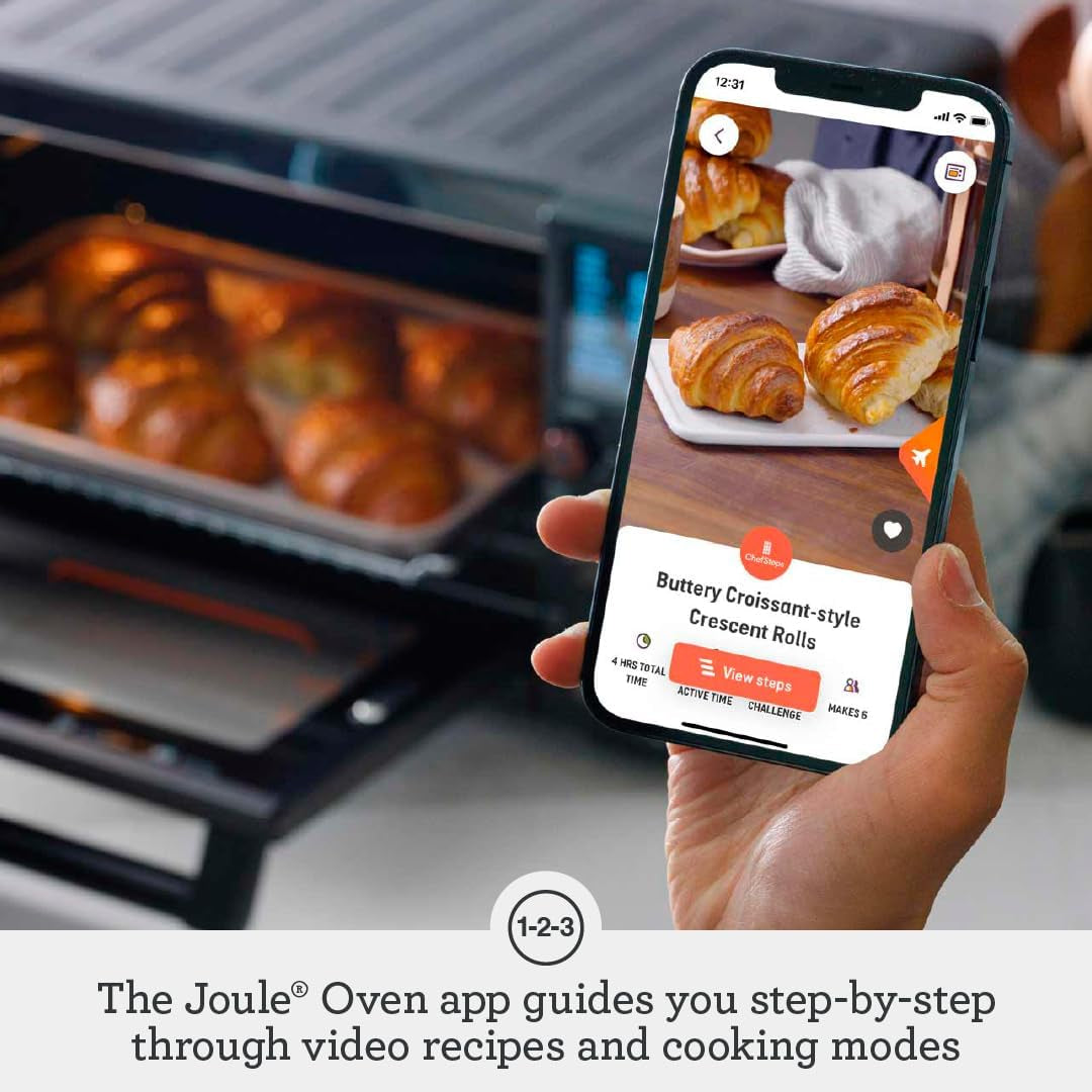 Breville BOV950BST Joule Oven Air Fryer Pro, Black Stainless Steel