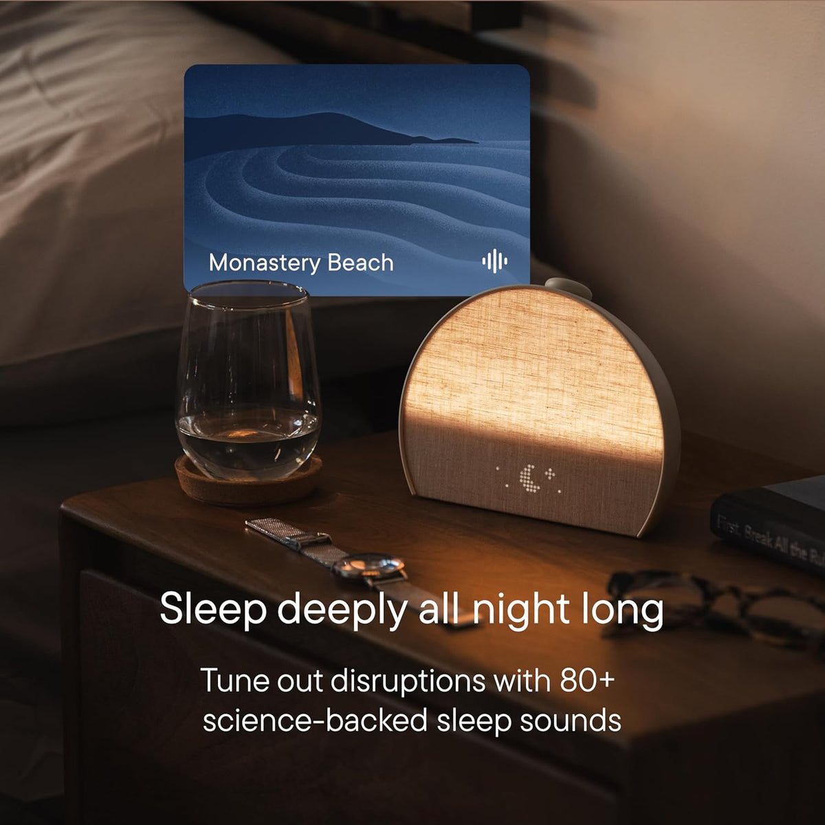 Hatch Restore 3 Sunrise Alarm Clock & Sound Machine, Smart Light (Greige)