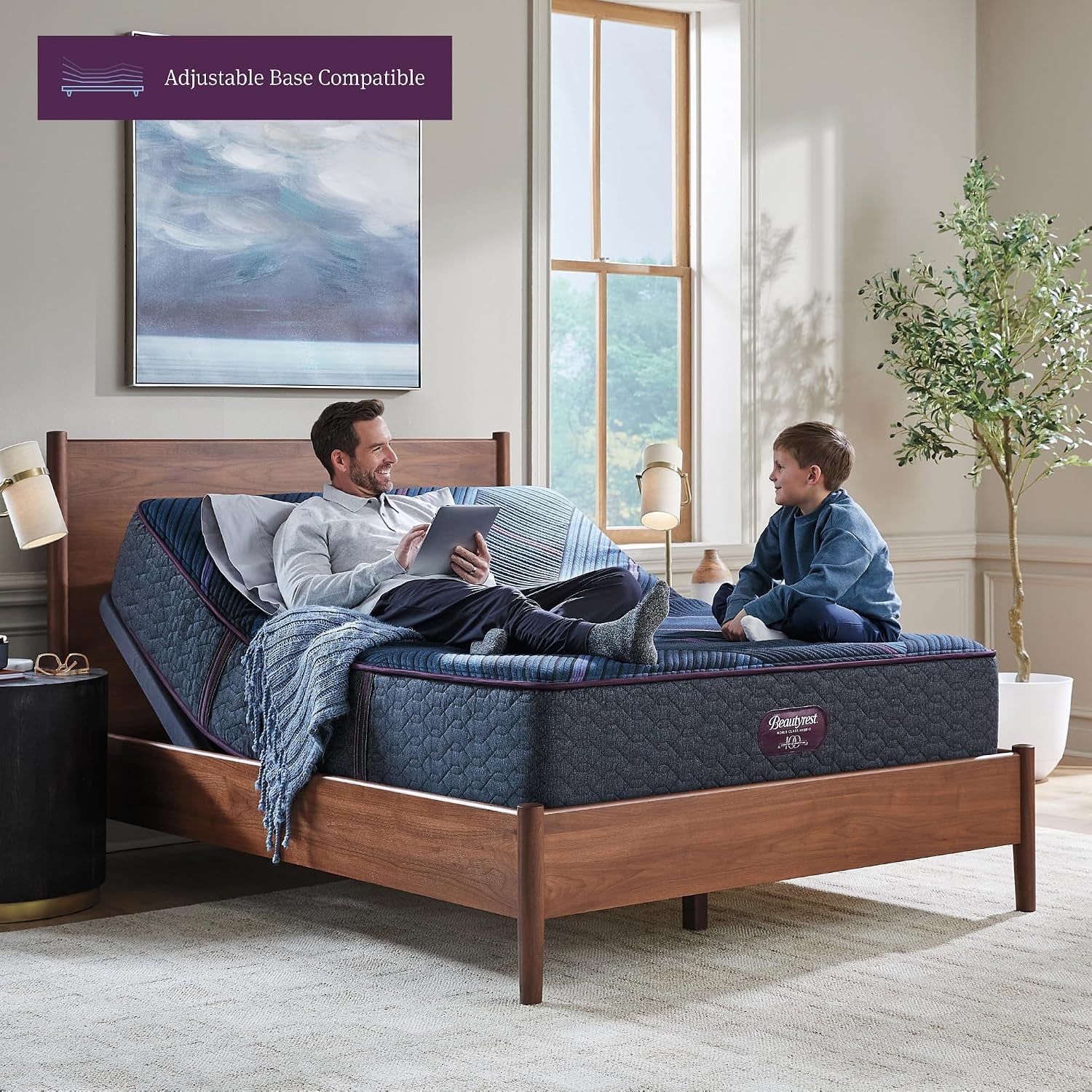 Beautyrest World Class Level Three Firm 13" Hybrid California King Mattress
