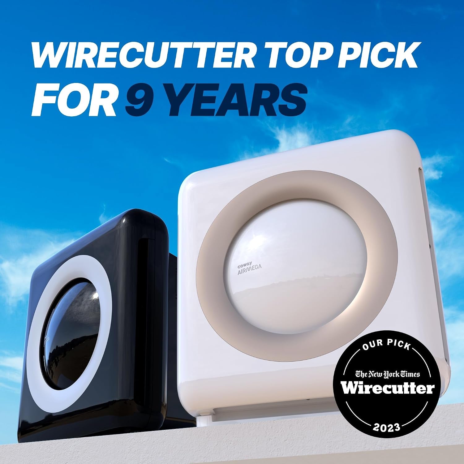 Airmega 250S App-Enabled 930 Sq.Ft Smart Air Purifier Bundle with Airmega AP-1512HH 361 Sq.Ft Air Purifier