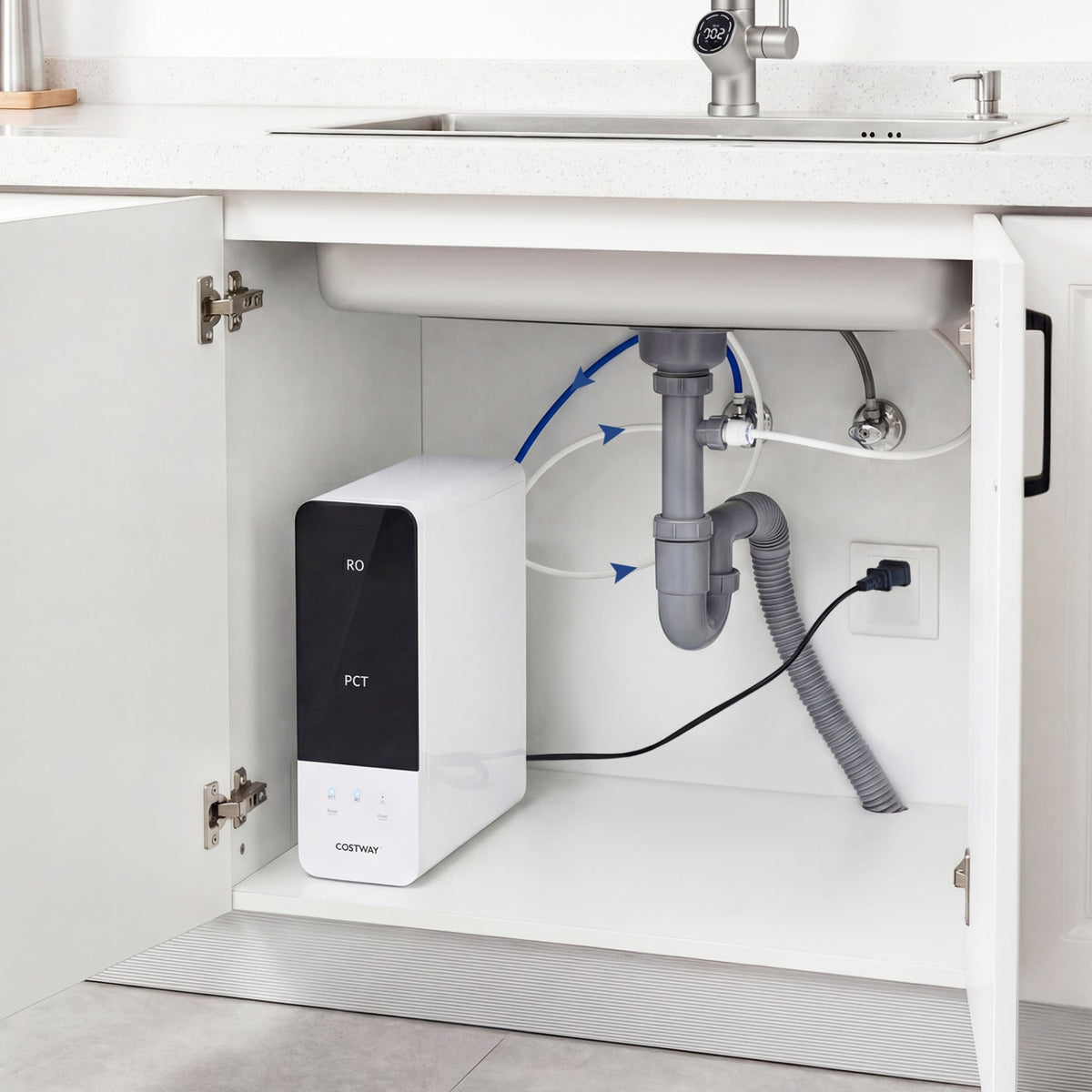 800 GPD Tankless Reverse Osmosis Water Filter System