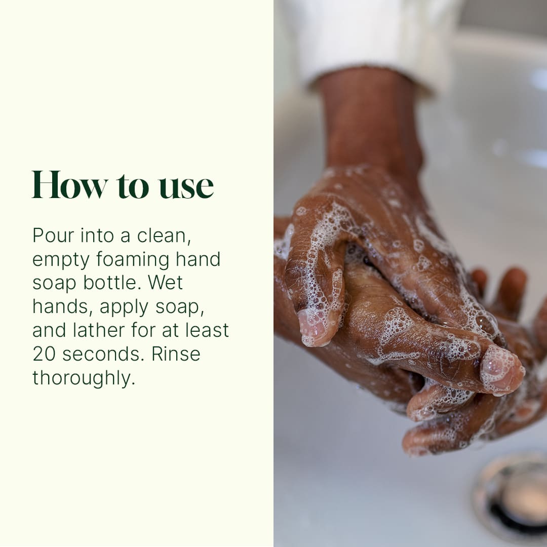 Defender Foaming Hand Soap Refill 1 Gallon