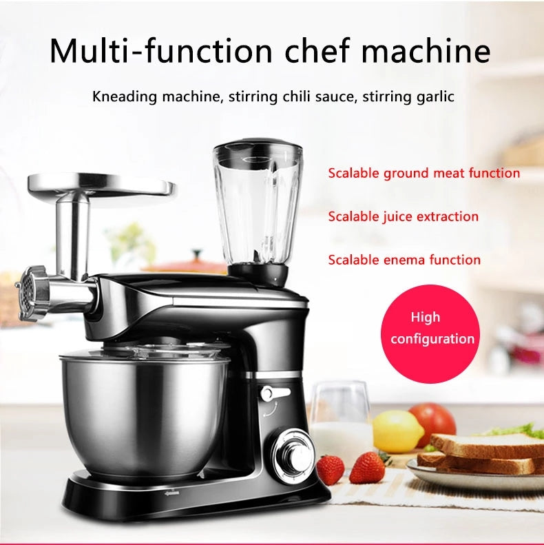Food Processor Commercial Kitchen Stand Mixer High Speed