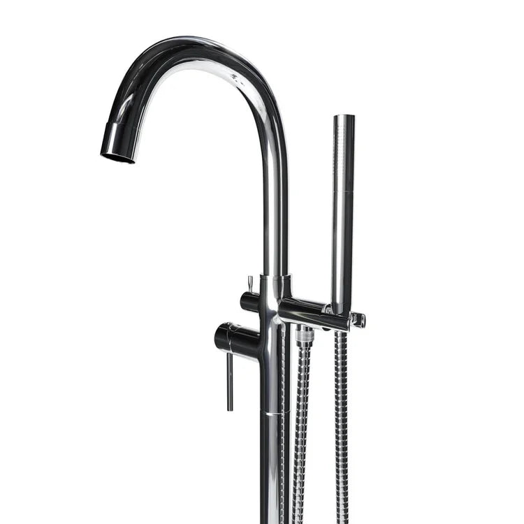 Neptune Tub Filler with Shower Attachment