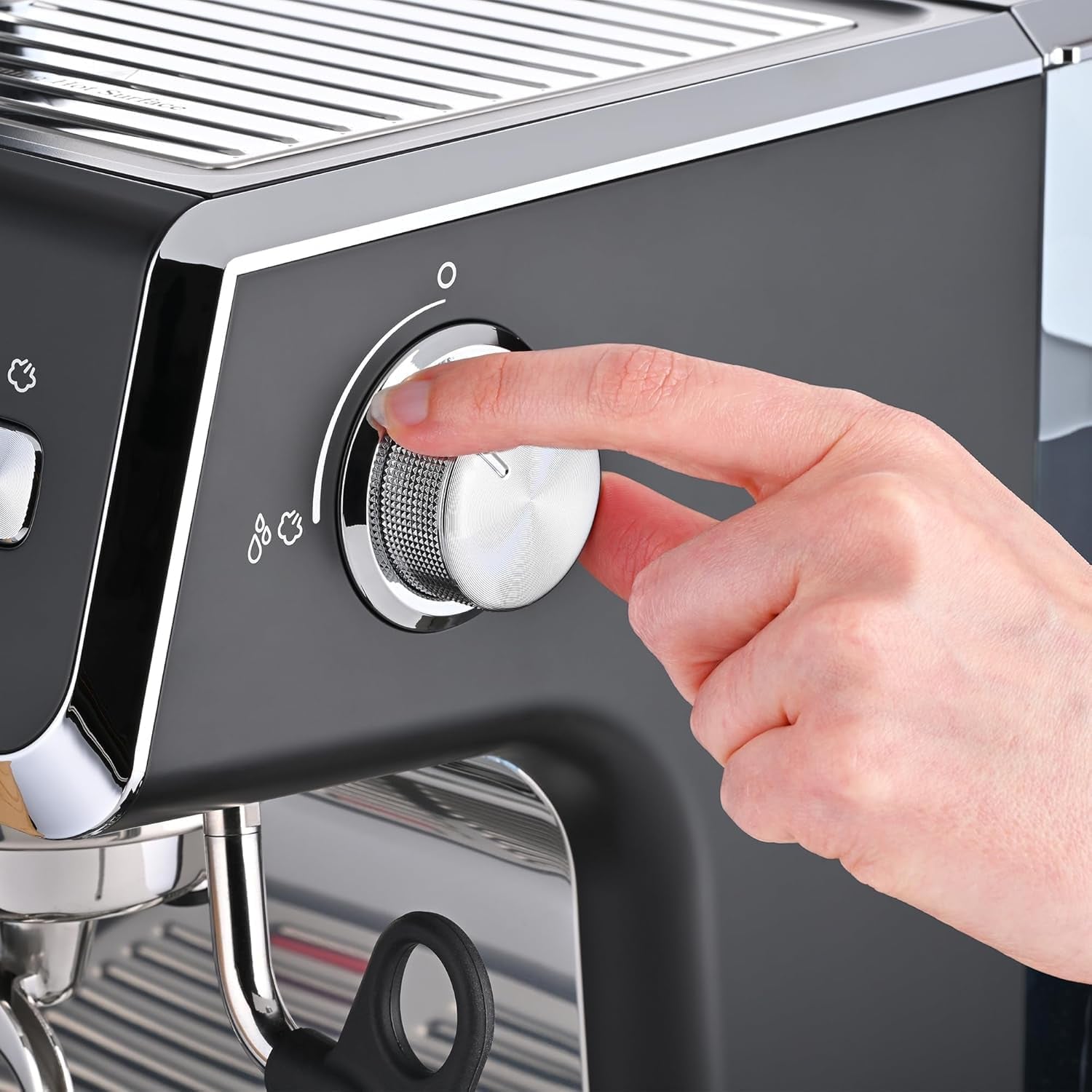 Fully Automatic 19 Bar Espresso Machine with Grinder