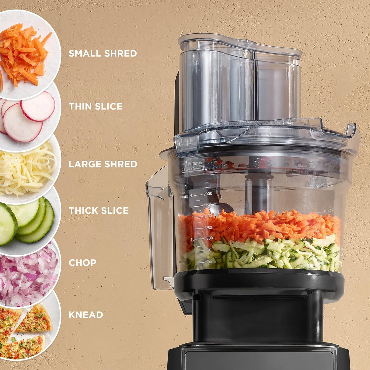 Vitamix Ascent X4 Gourmet Smartprep Kitchen System, White