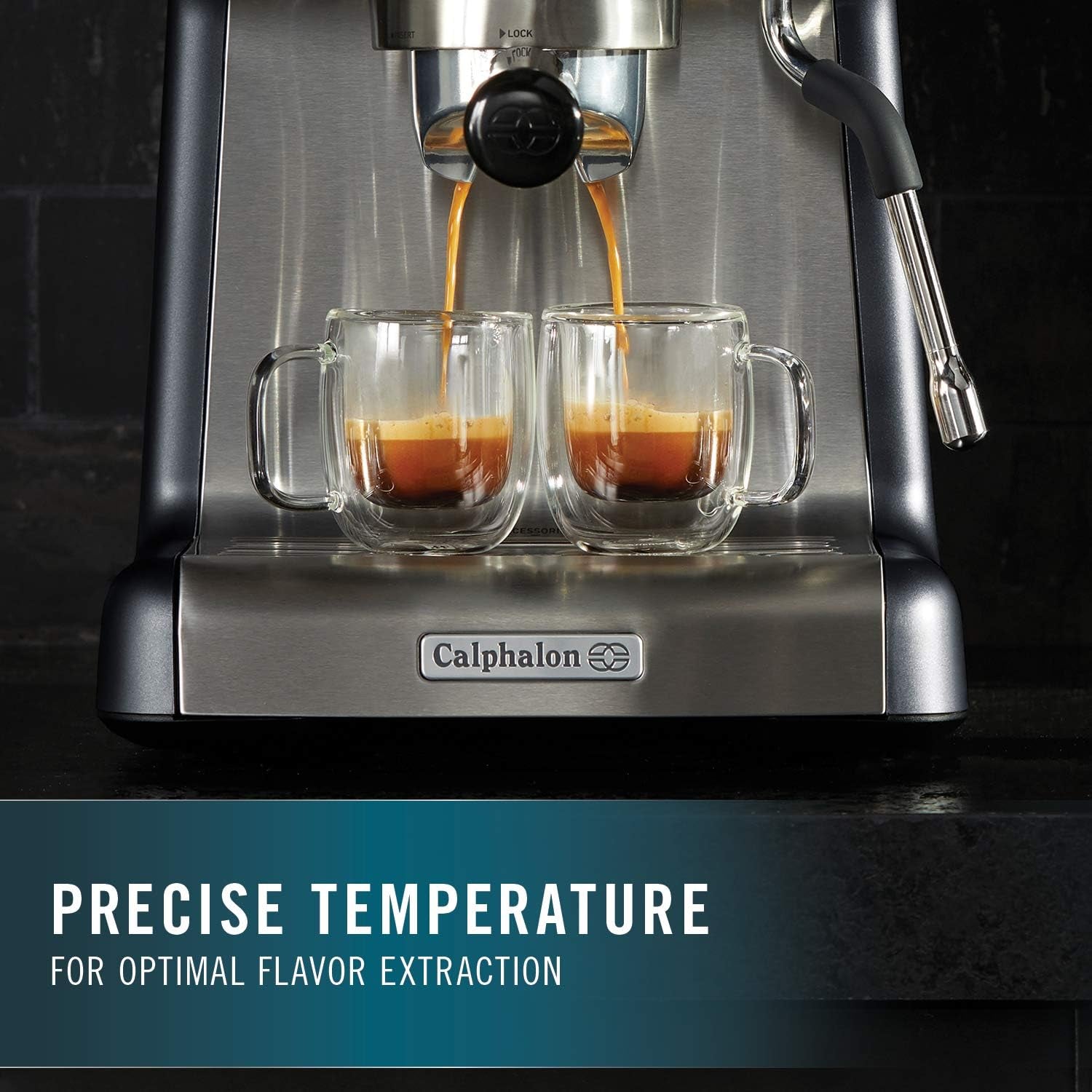 BVCLECMP1 Temp Iq Espresso Machine with Steam Wand, Stainless