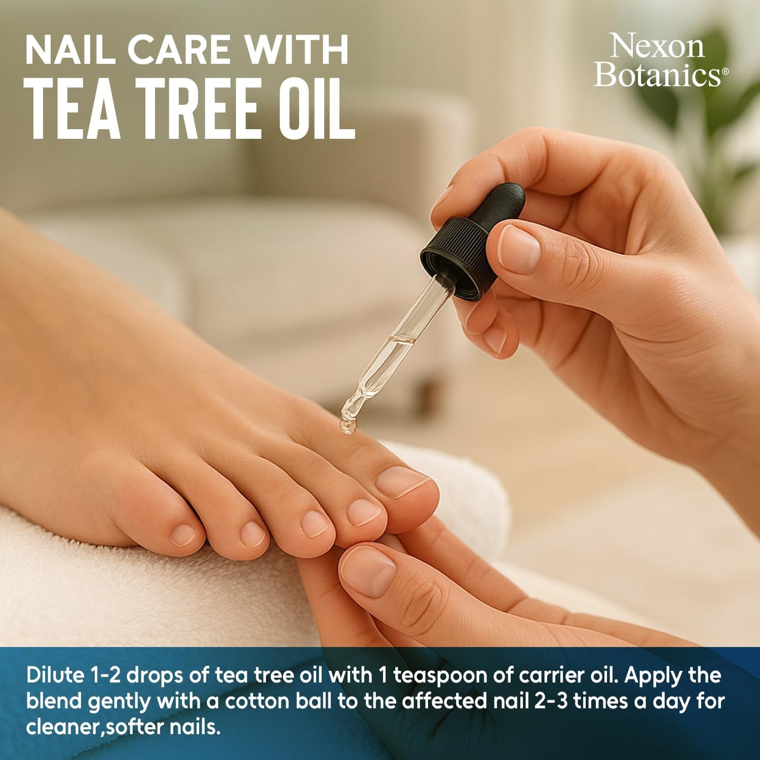 Organic Tea Tree Essential Oil 30 Ml - 100% Pure & Natural - Hexane Free