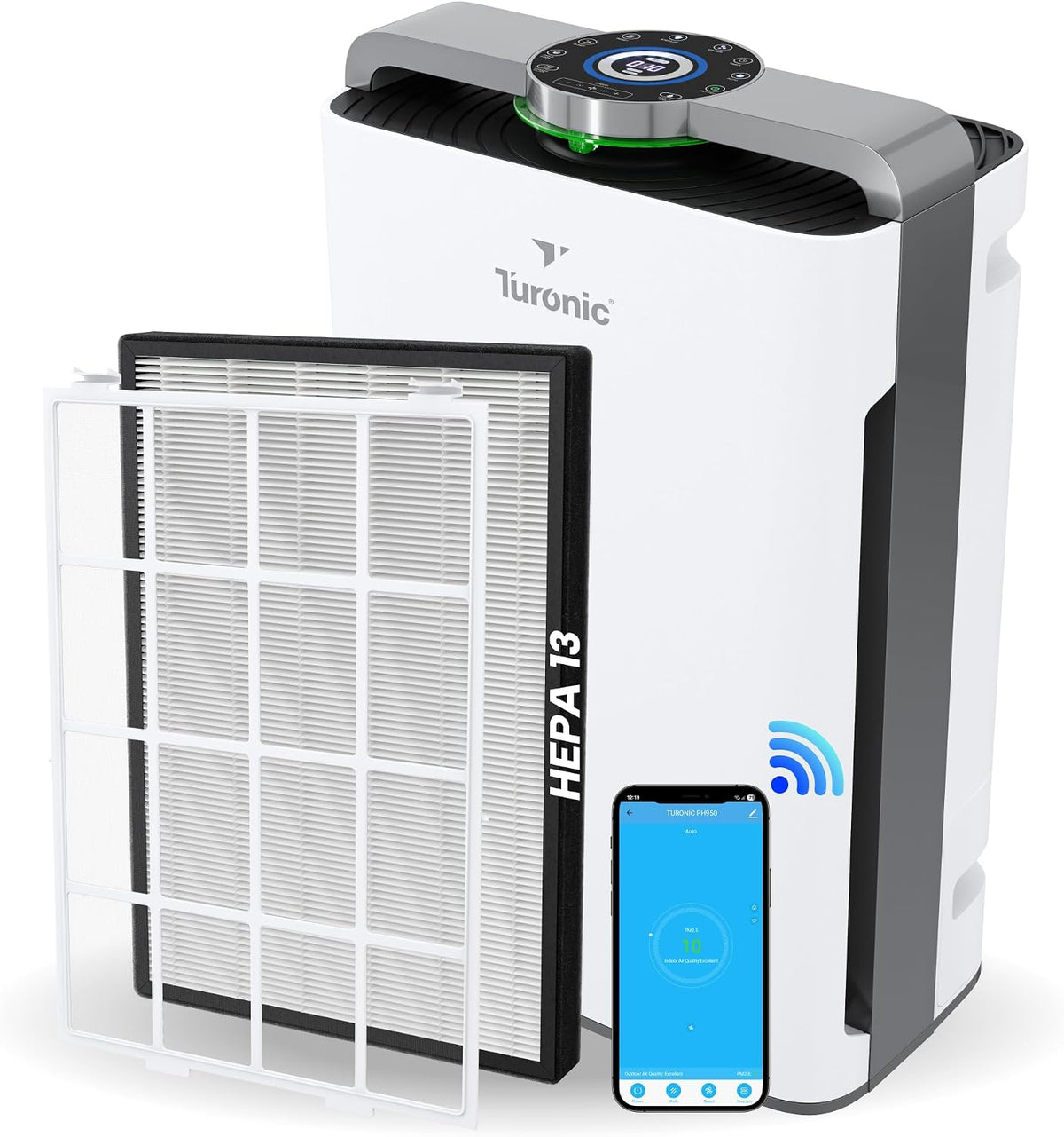 PH950 Air Purifier and Humidifier Combo for Large Rooms – HEPA