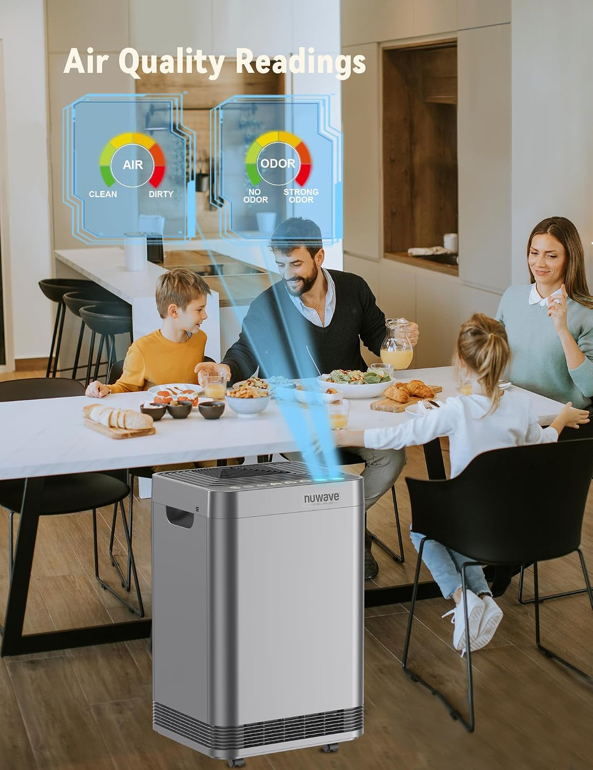 Whole House Air Purifiers, Oxypure Smart Air Purifier with 5 Stages