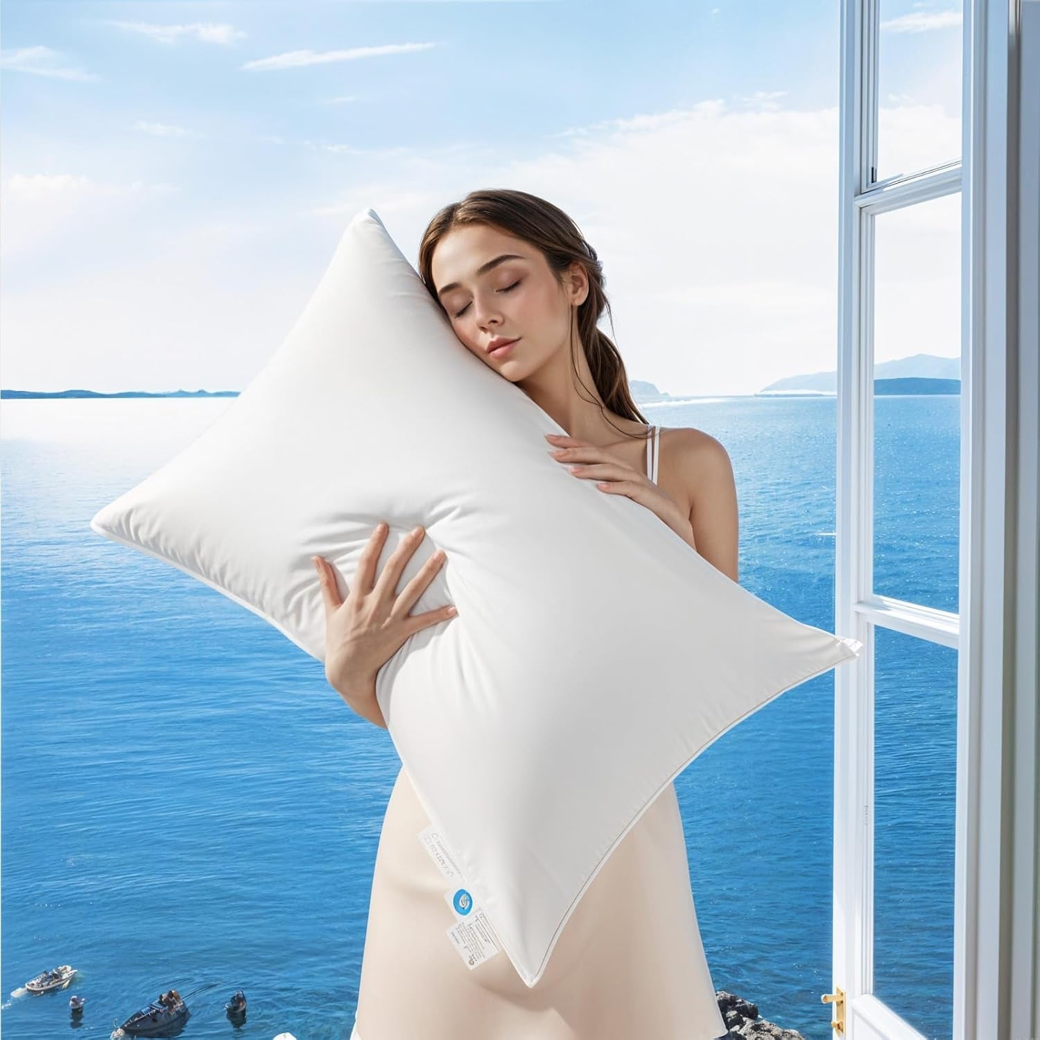 Canadian Luxury Goose down Pillow Queen Size - 900 Fill Power
