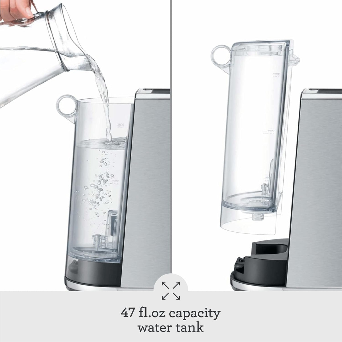 Breville BES450BSS Bambino Espresso Machine, Brushed Stainless Steel