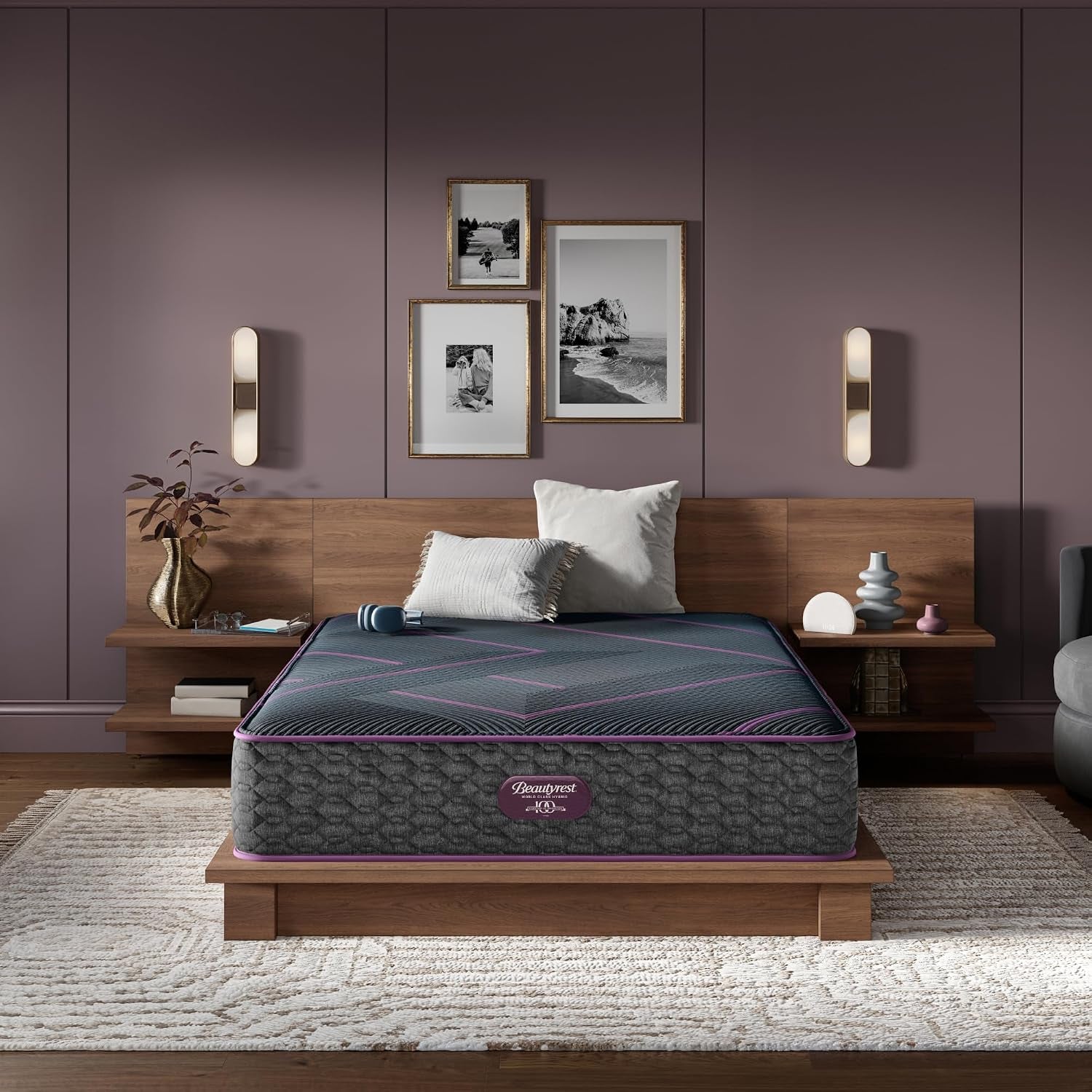 Beautyrest World Class Level Three Firm 13" Hybrid California King Mattress