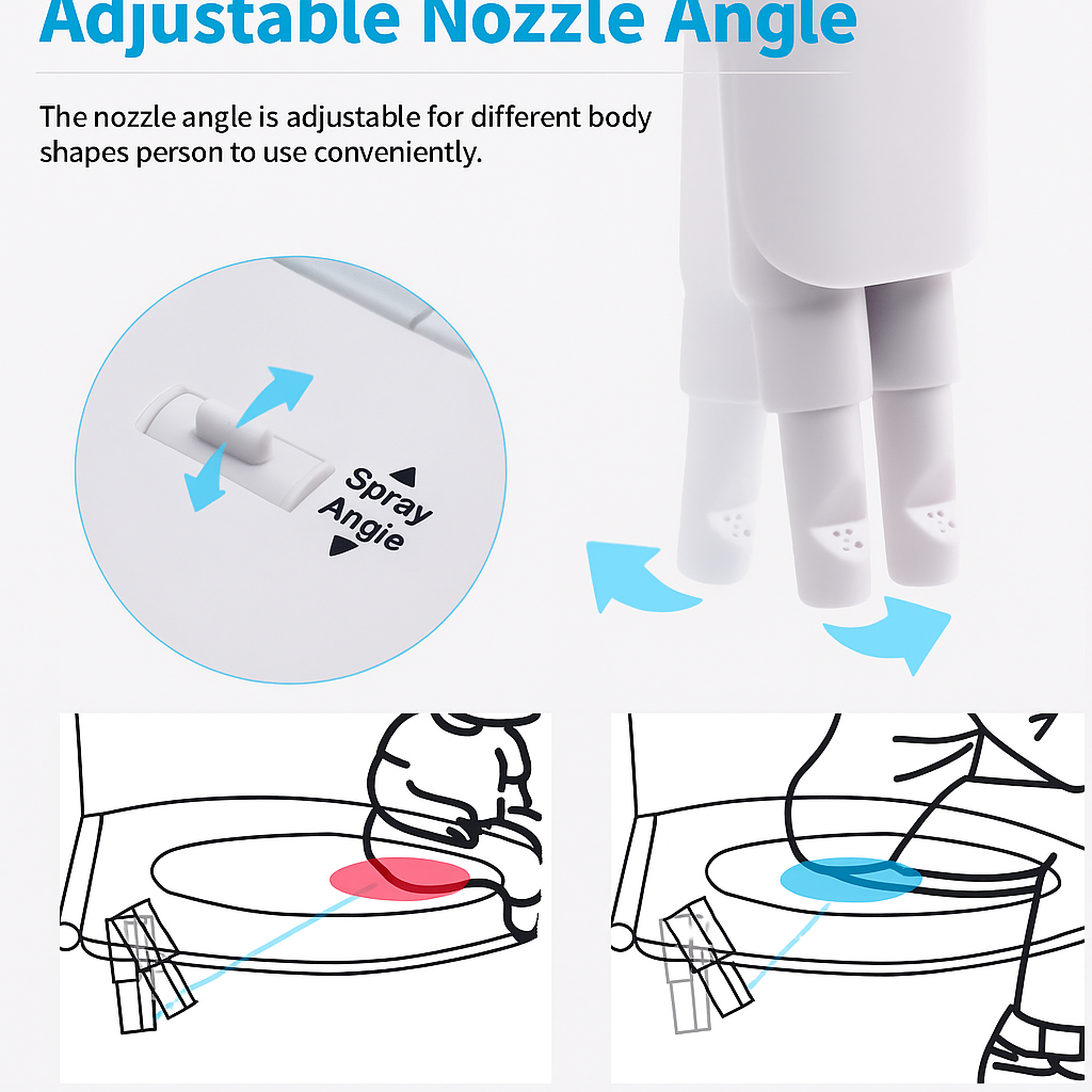 AureliLux EliteStream Pro Bidet Attachment