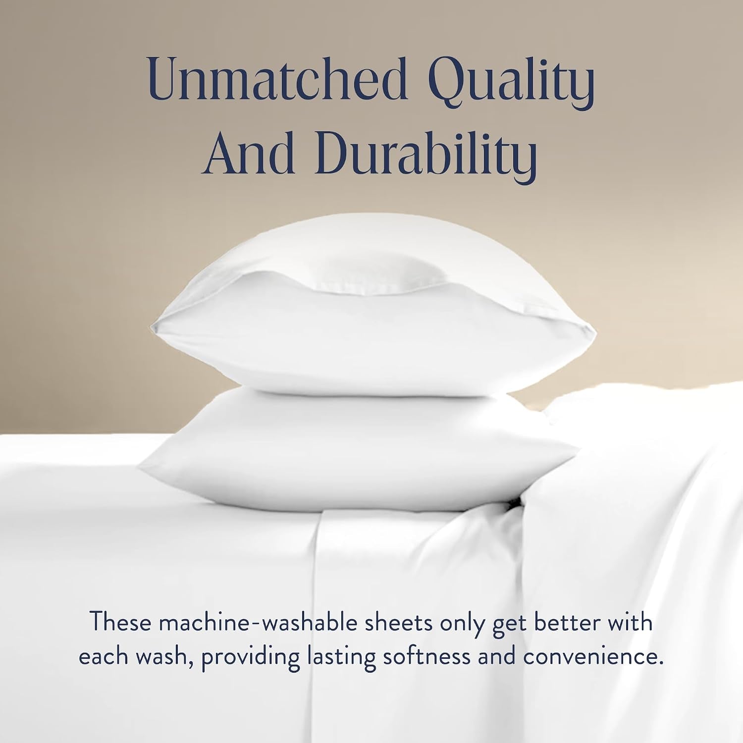 Brooklinen Sateen 4-Pc Sheet Set Hotel-Quality Luxury - King, White