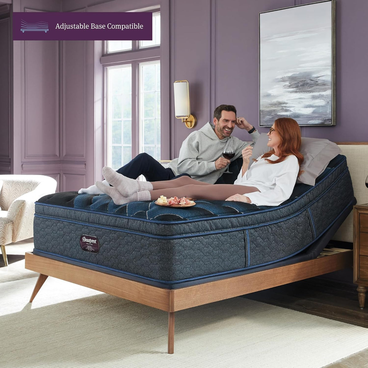 Beautyrest World Class Level Four Plush 15.25" King Mattress
