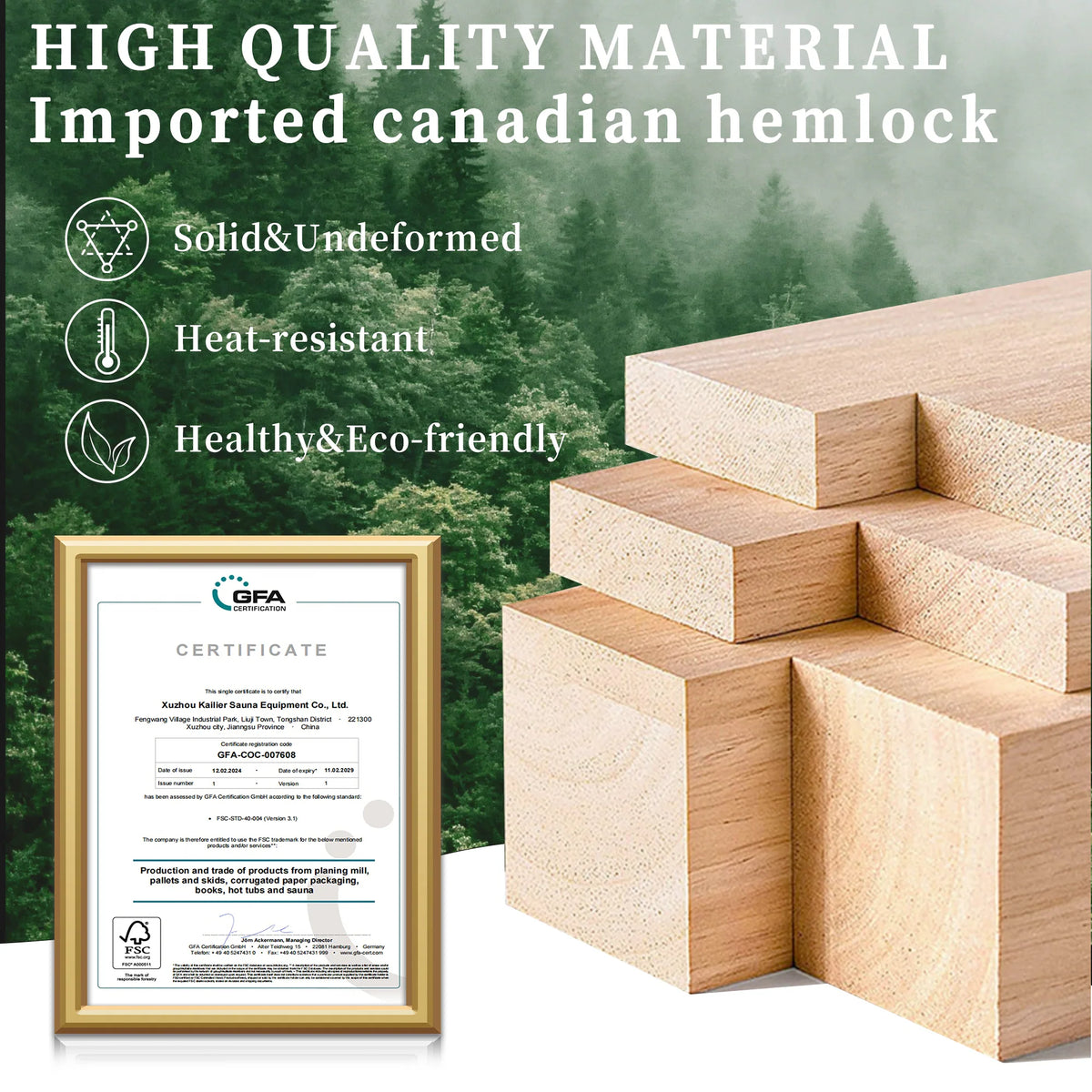 Infrared & Steam Sauna (Varied Sizes & Shapes)