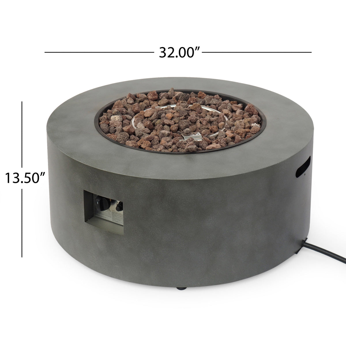 Wellington Round Iron Fire Pit - 40,000 BTU