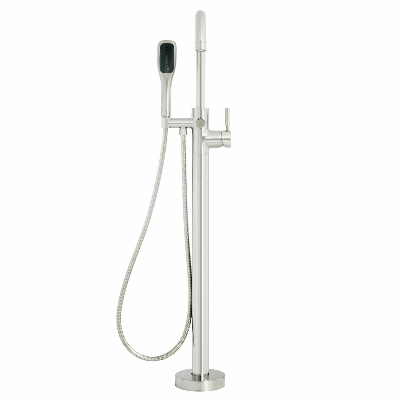 Miseno MNO194 CP Floor Mounted Tub Filler with 1.8 GPM Hand Shower Integrated