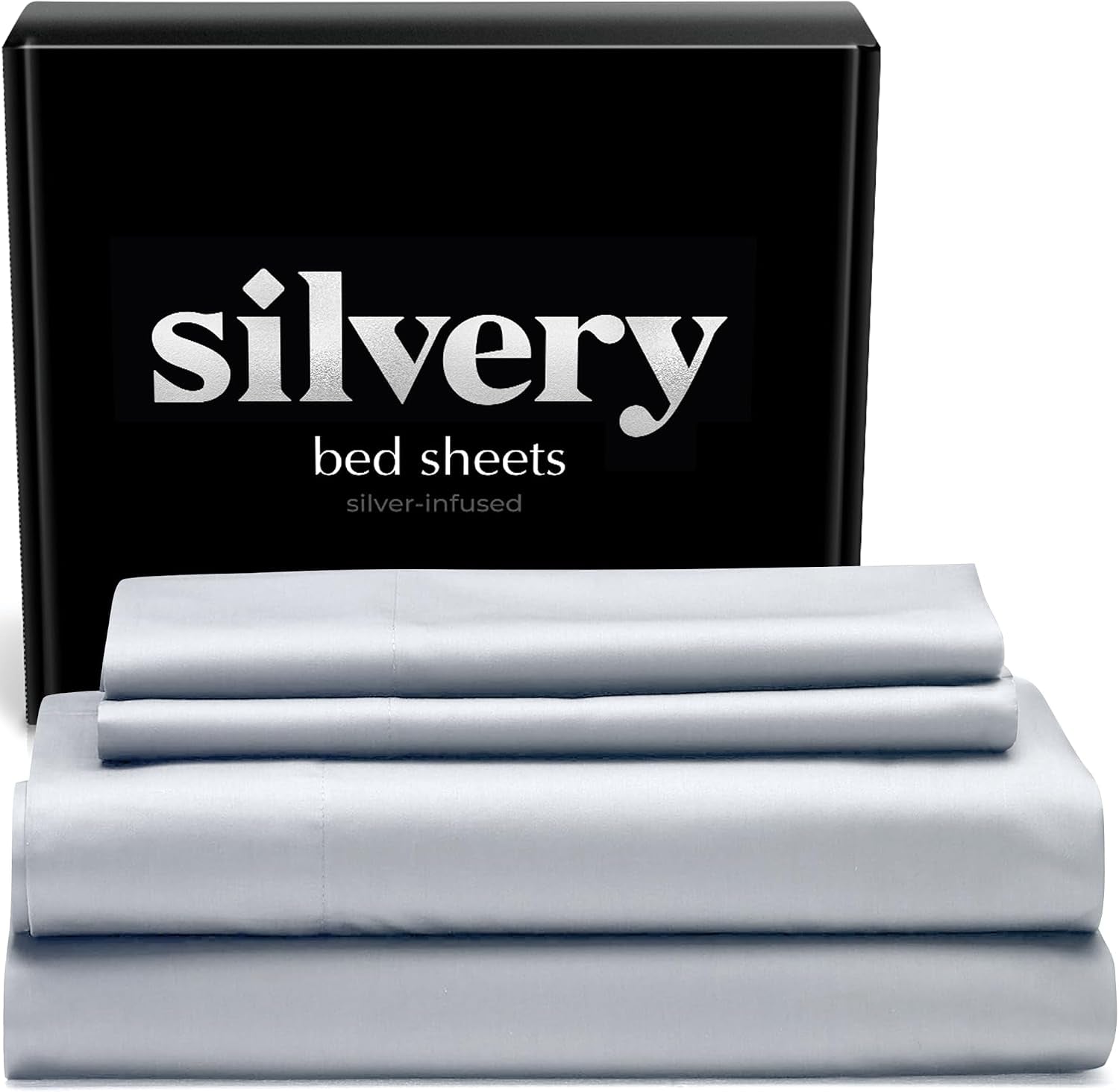 save More Bed Pillow (Queen) Bed Sheets (Queen) Value Bundle – Ultra Soft Cooling Sheets & Self-Cleaning Pillow for Hygienic, 5-Star Sleep Comfort
