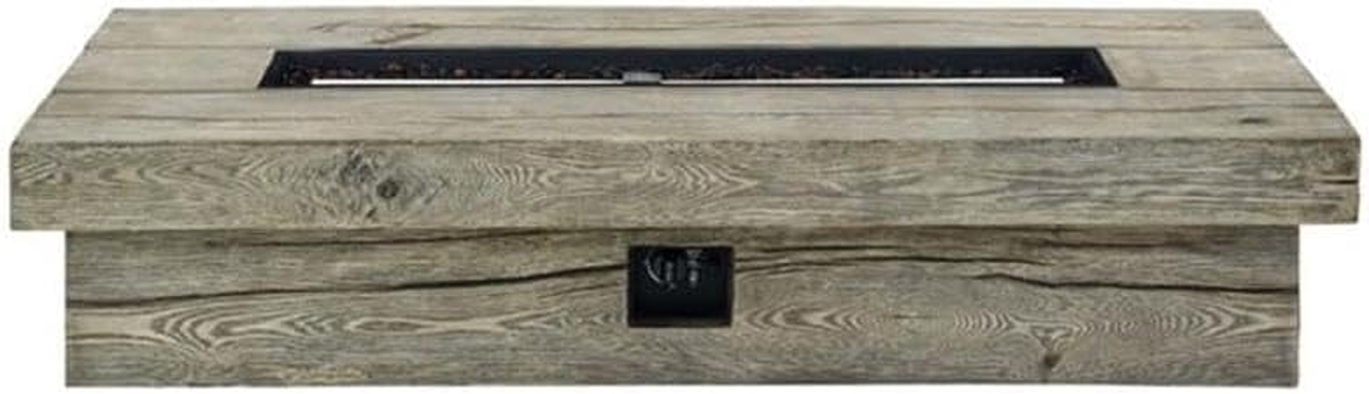 Manteo 70" Rectangular Outdoor Patio Fire Pit Table