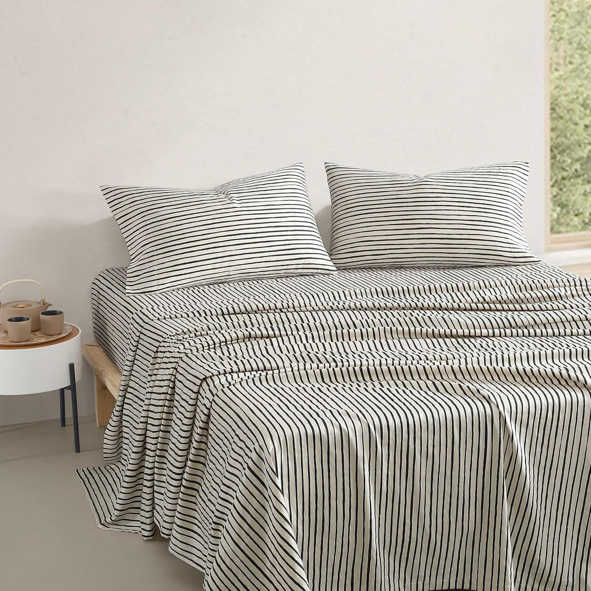 MARIMEKKO - Queen Sheet Set with Fitted Sheet & Pillowcases