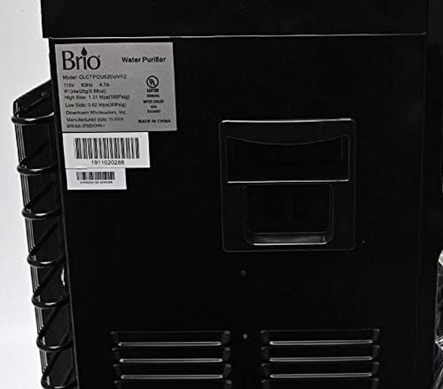 Countertop Self Cleaning Bottleless Water Cooler Dispenser with Filtration - Hot Cold and Room Temperature Water. Free Extra Replacement Filters Included - Ul/Energy Star Approved