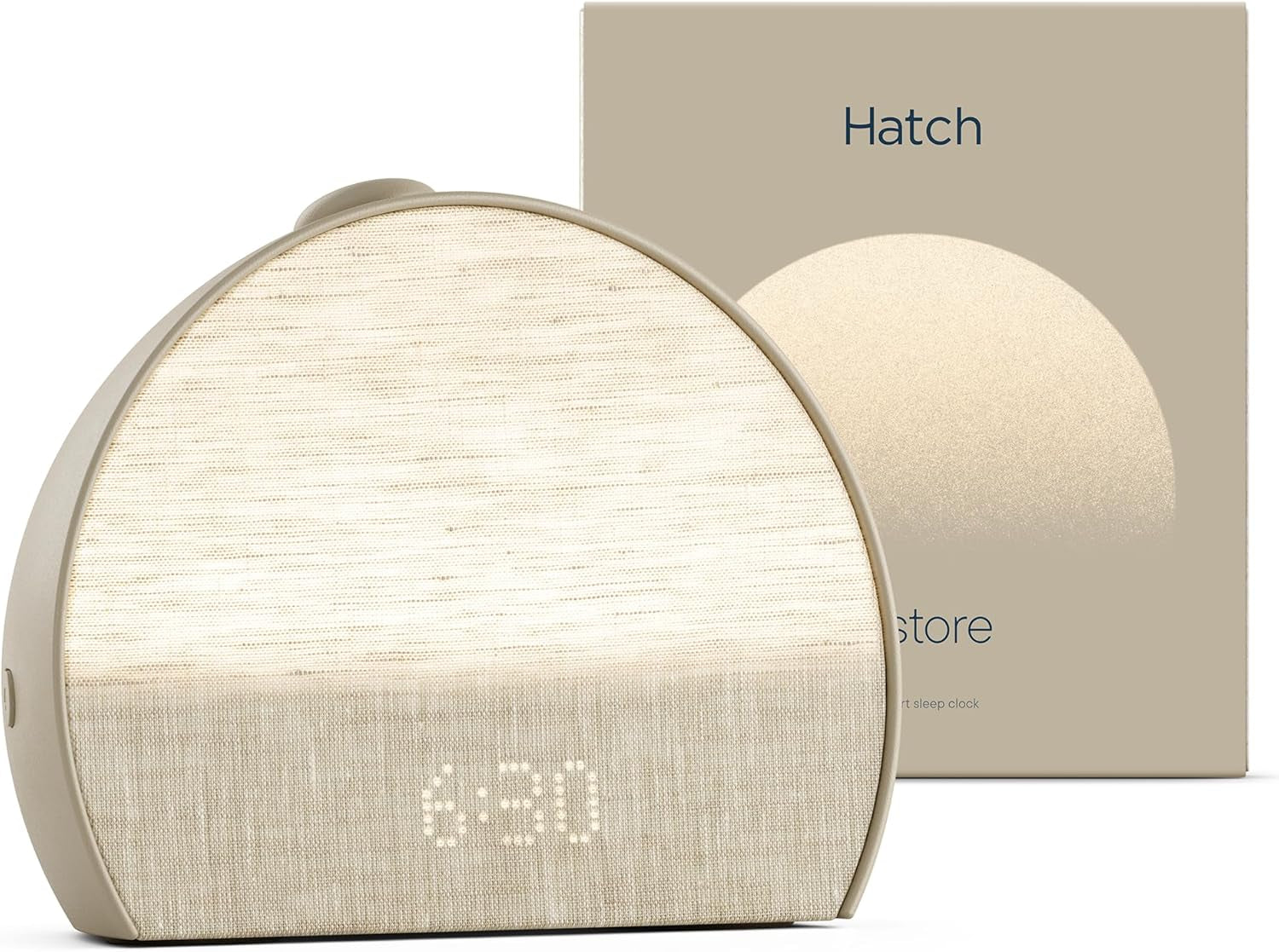 Hatch Restore 3 Sunrise Alarm Clock & Sound Machine, Smart Light (Greige)