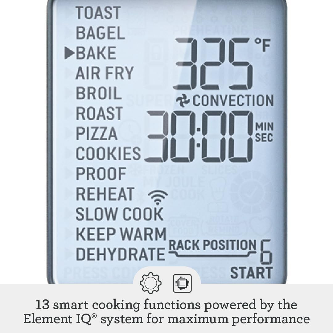Breville BOV950BST Joule Oven Air Fryer Pro, Black Stainless Steel