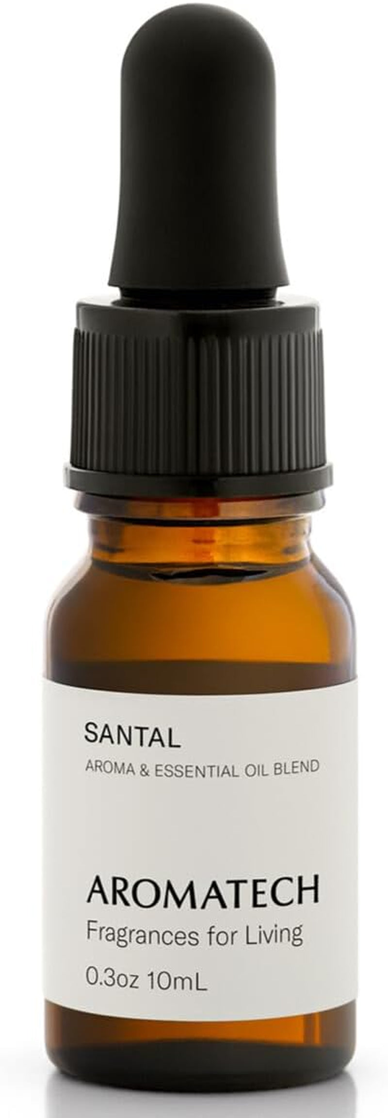 Santal Aroma Essential Oil Blend: Luxury Hotel Inspired Aromatherapy with Amber, Vanilla, Cedar & Sandalwood for Ultrasonic Diffusers (0.33 Fl Oz (Pack of 1))