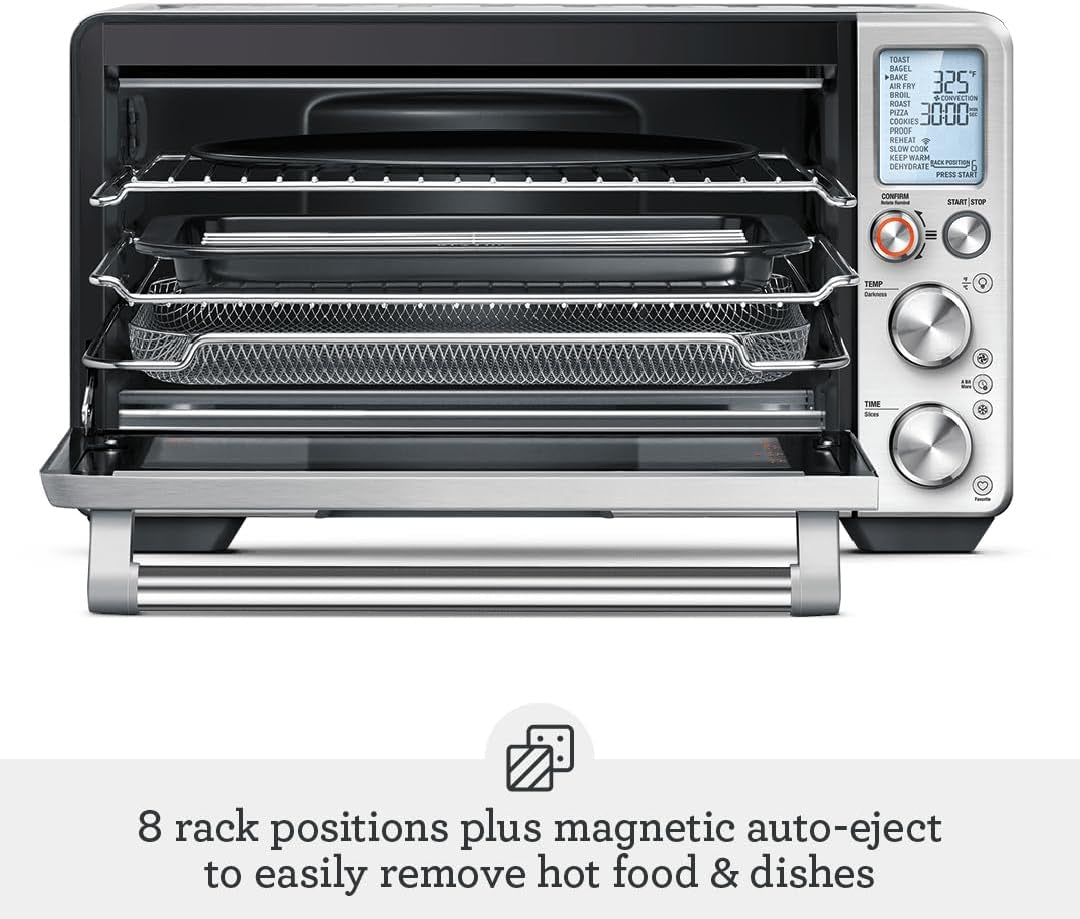 Breville BOV950BST Joule Oven Air Fryer Pro, Black Stainless Steel