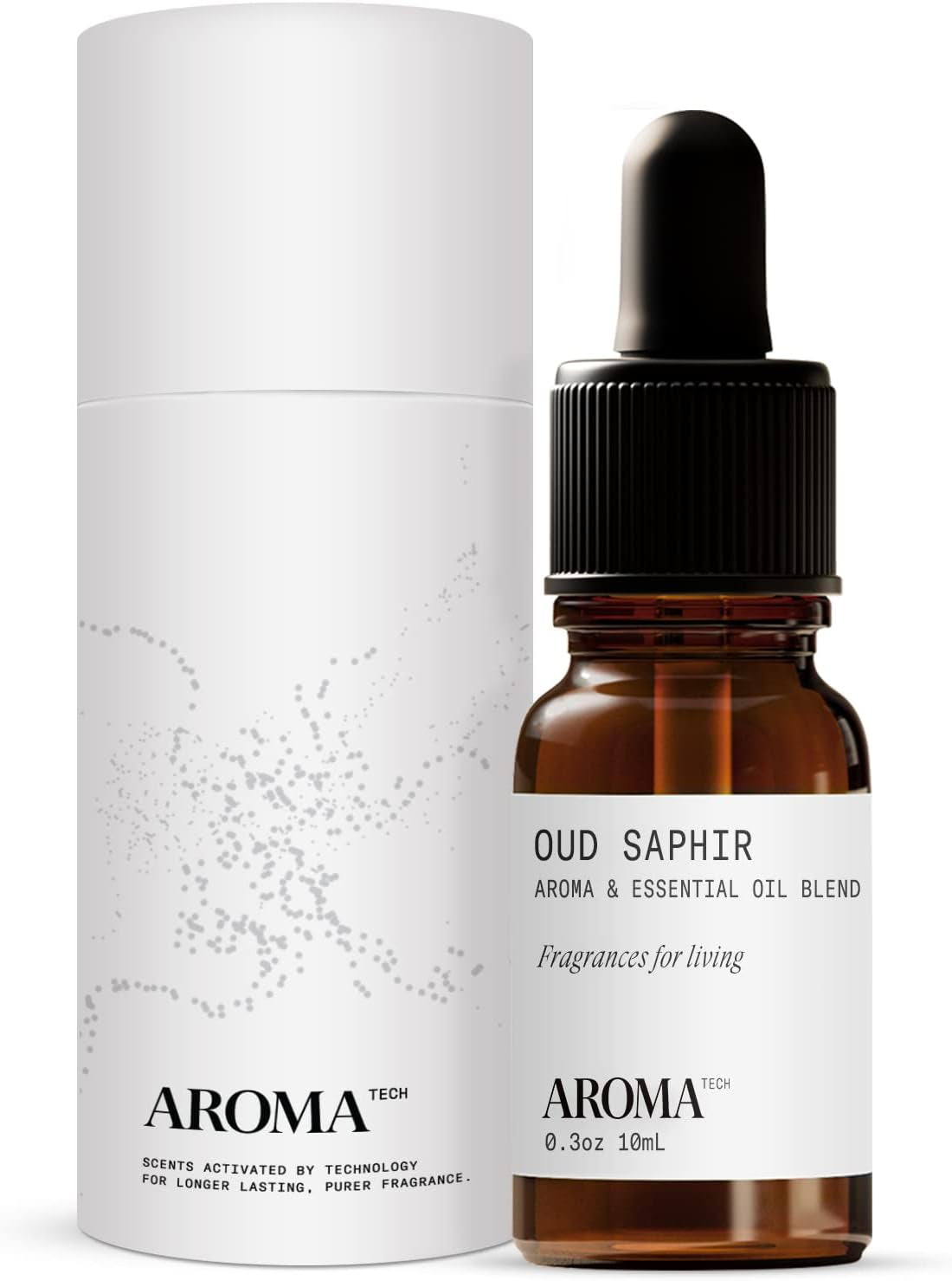 Oud Saphir Aroma Essential Oil Blend: Luxury Hotel Inspired Aromatherapy with for Ultrasonic Diffusers & Nebulizers (10 Ml)