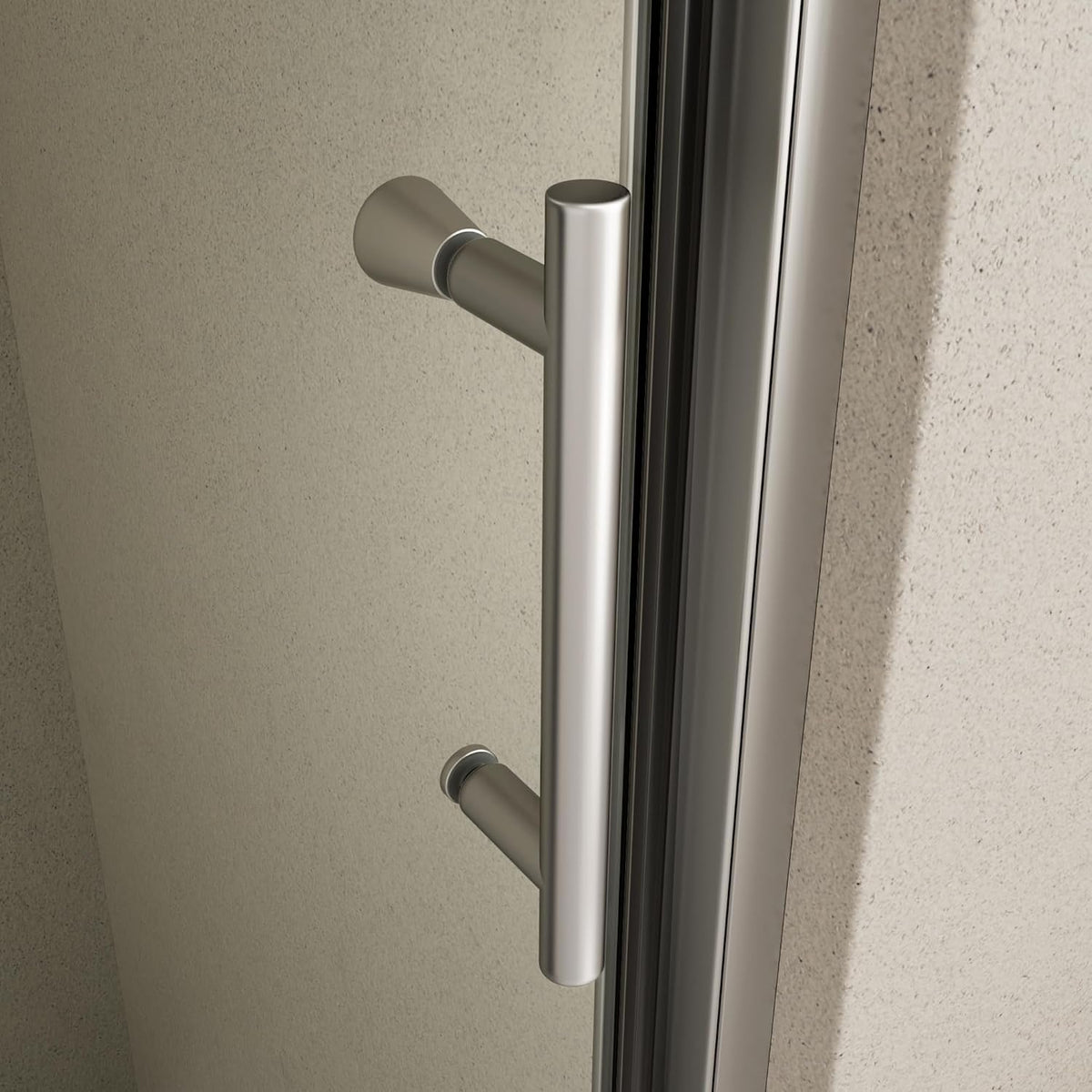 56-60" W X 71" H Pivot Swing Glass Shower Door,Chrome
