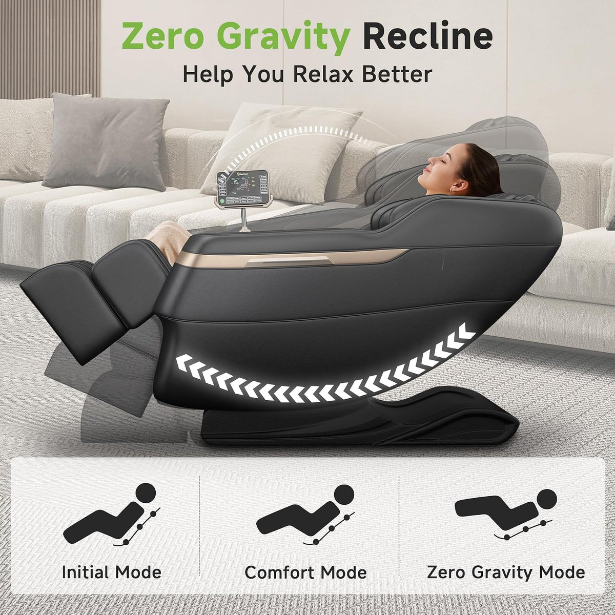 Full Body Shiatsu Massage Chair for Home Relaxation