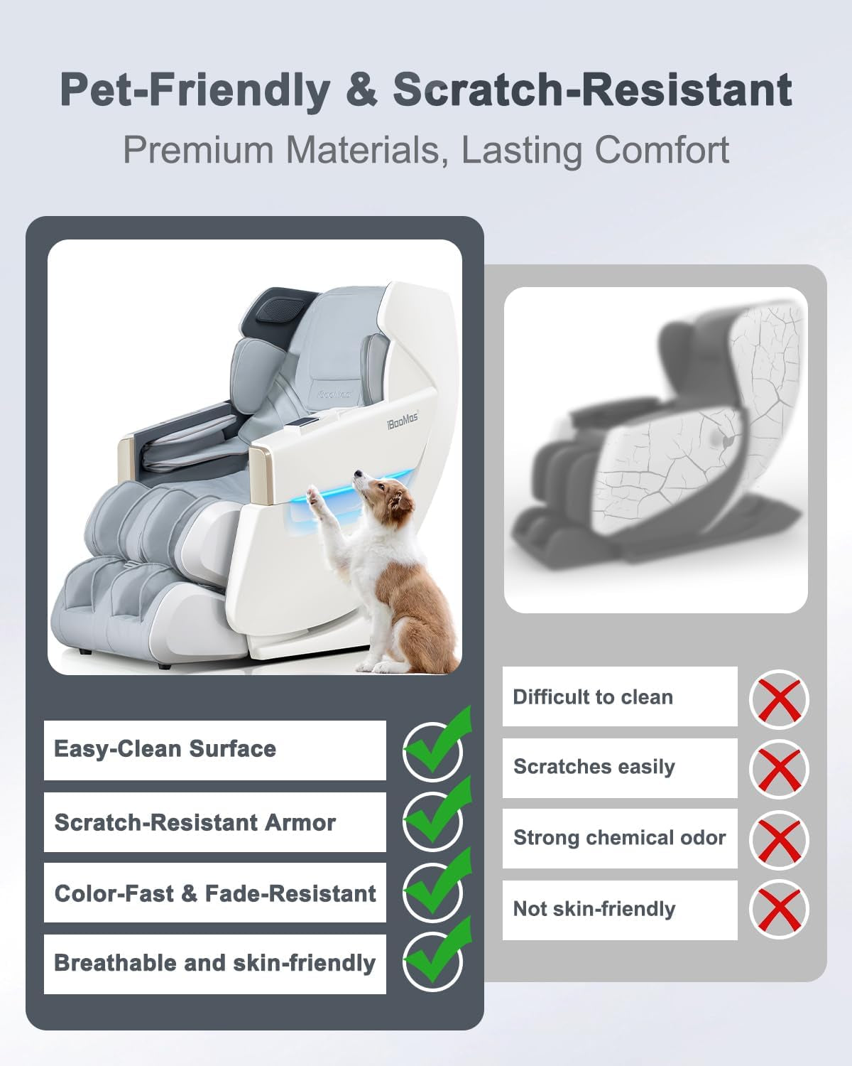 Massage Chair Full Body, Zero Gravity Shiatsu SL Track Recliner
