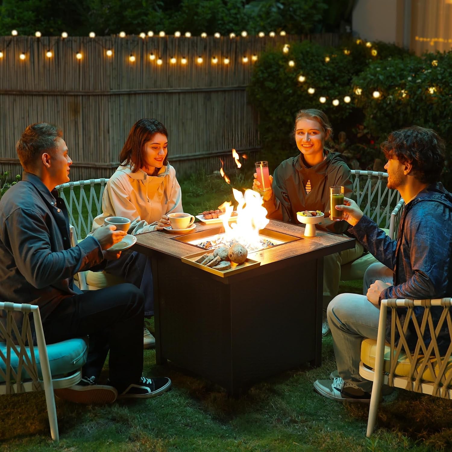 50000 BTU Propane Fire Pit for Outdoor
