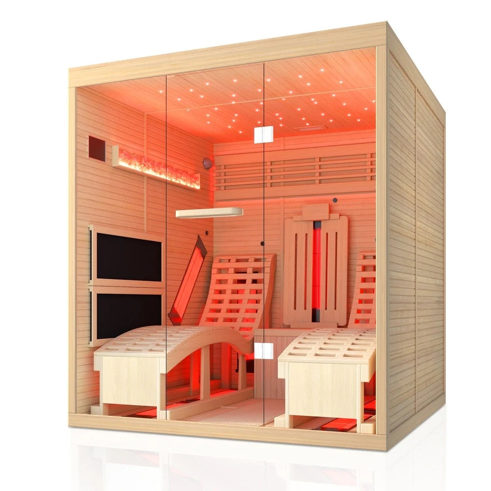 Infrared & Steam Sauna (Varied Sizes & Shapes)
