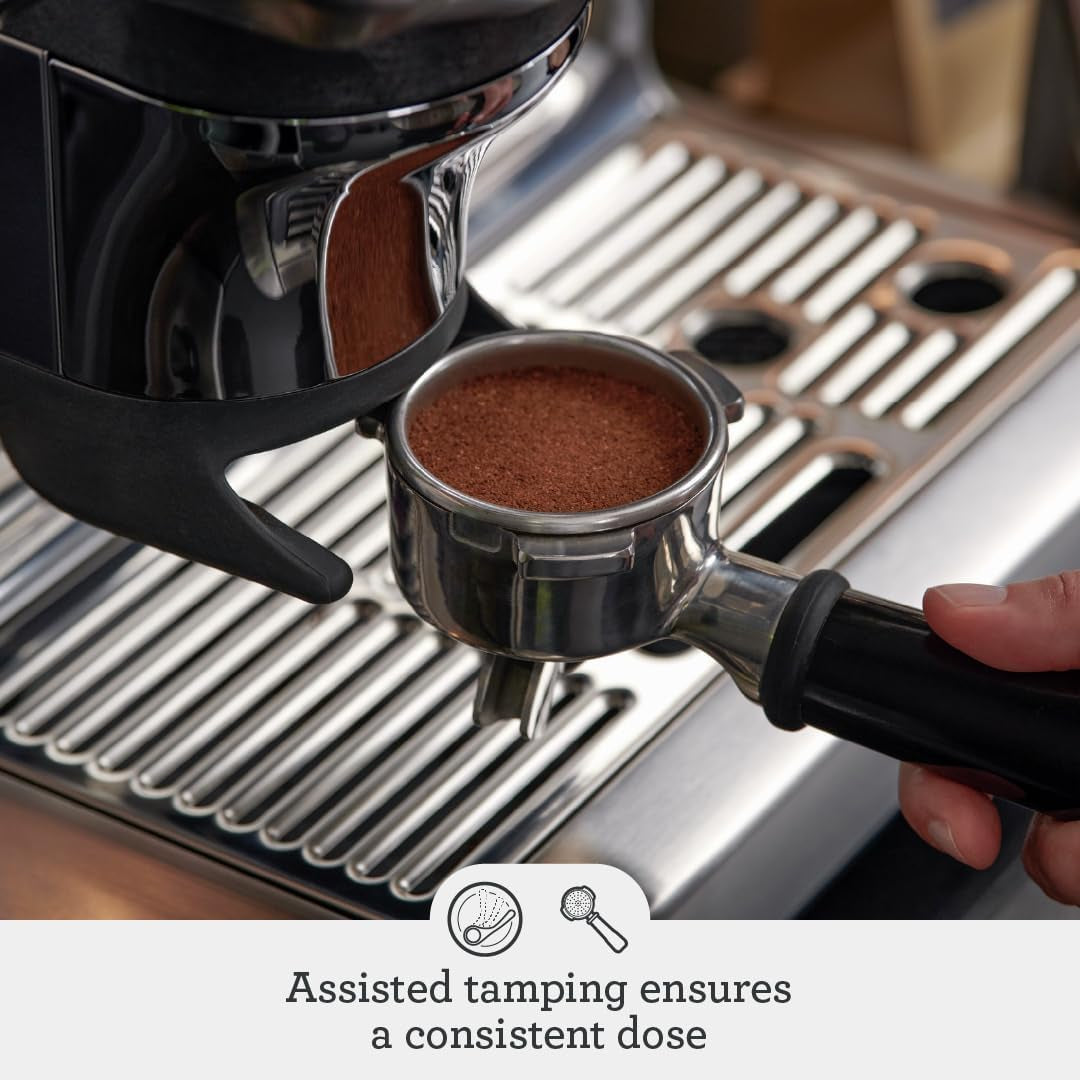 Breville BES876BSS Barista Express Impress, Brushed Stainless Steel