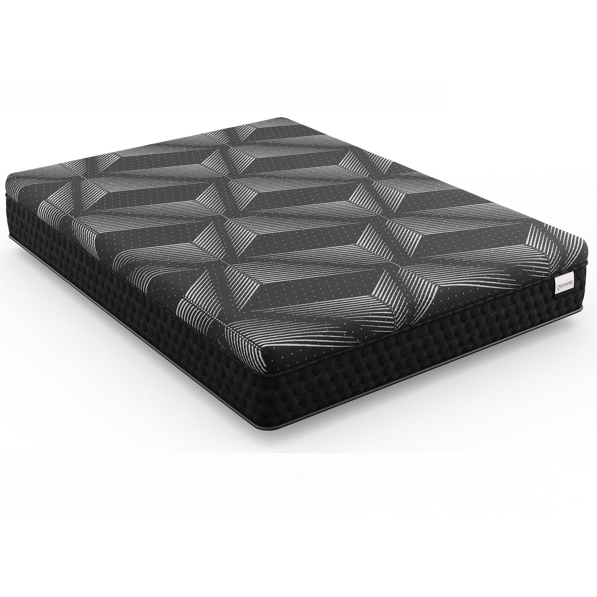 Diamond Matrix King Size Copper Cooling Hybrid Mattress 11-Inch Firm